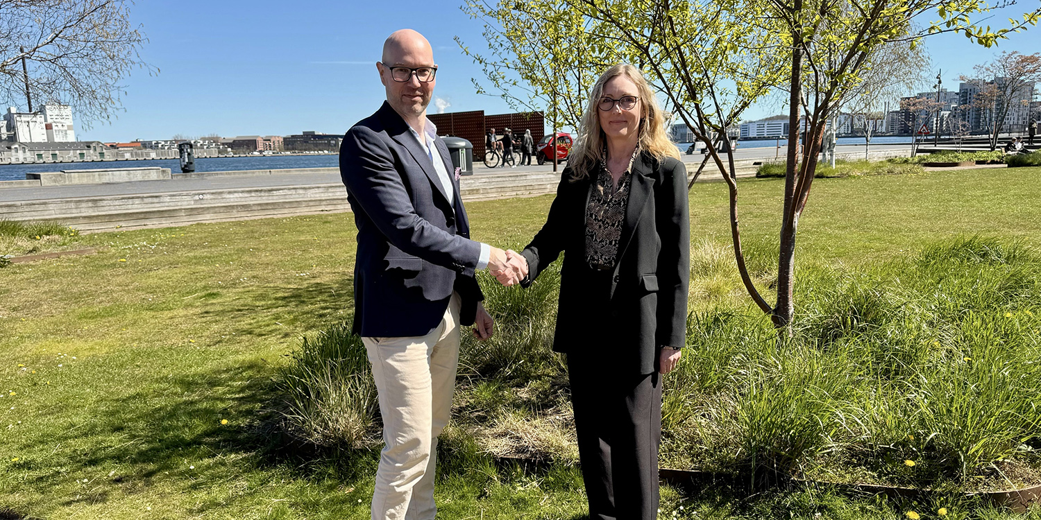 Mikko Marttunen, CEO, Balanco Oy and Bogføring Nord Founder Anny Sørensen